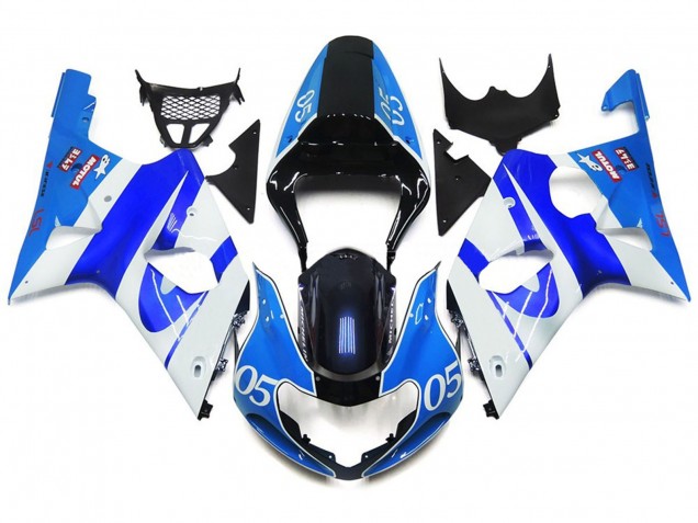 05 Blu Lucido 00-02 GSXR 1000 Carene Moto