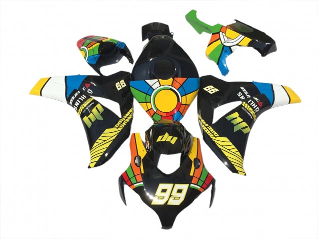 99 Multicolori 08-11 CBR1000RR Carene Moto