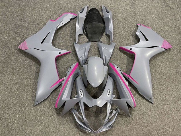 Accenti Grigio Nardo Opaco & Rosa 11-24 GSXR 600-750 Carene Moto