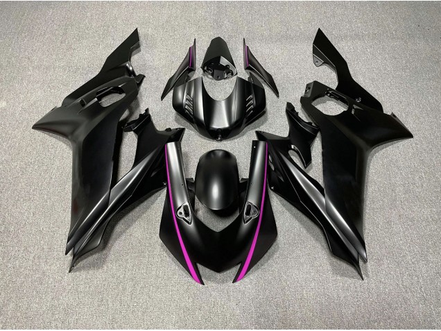 Accenti Neri Opachi & Rosa 17-21 R6 Carene Moto