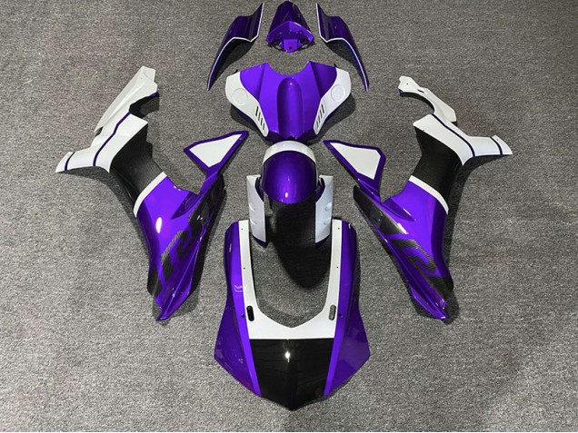 Accenti Viola & Fibra Di Carbonio 15-19 R1 Carene Moto
