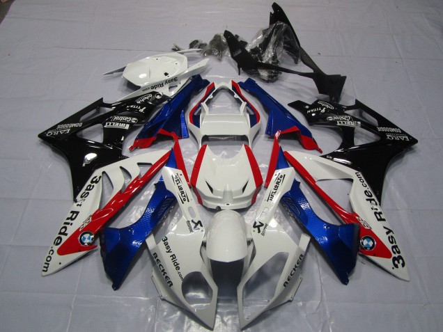 Alien Blu & Bianco 09-14 S1000RR Carene Moto