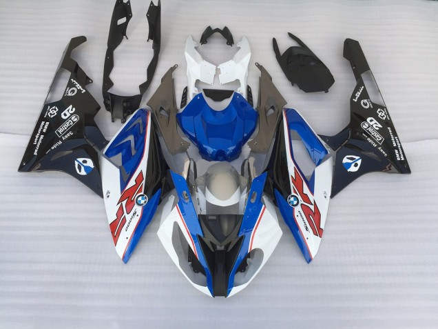 Alien Blu & Bianco 09-14 S1000RR Carene Moto