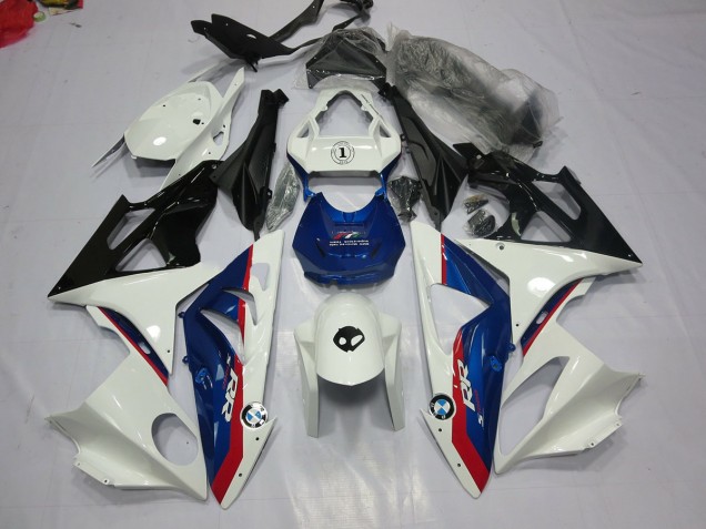 Alien Blu & Bianco 09-14 S1000RR Carene Moto