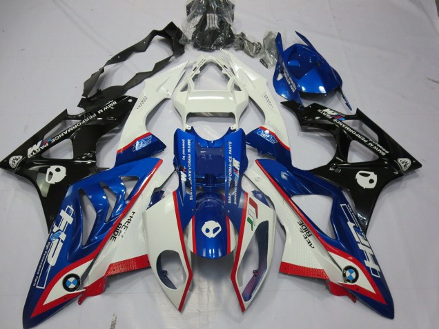 Alieno Blu & Bianco 09-14 S1000RR Carene Moto