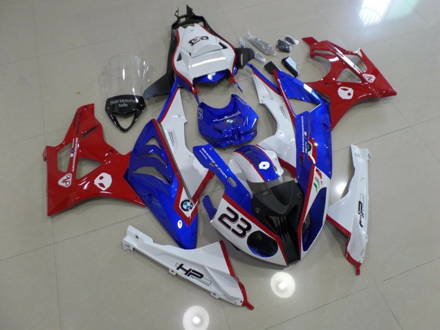 Alieno Blu & Bianco 09-14 S1000RR Carene Moto