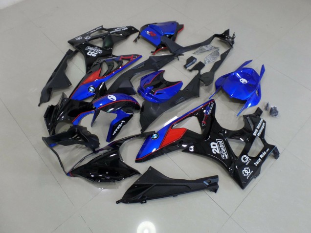 Alieno Blu & Bianco 09-14 S1000RR Carene Moto