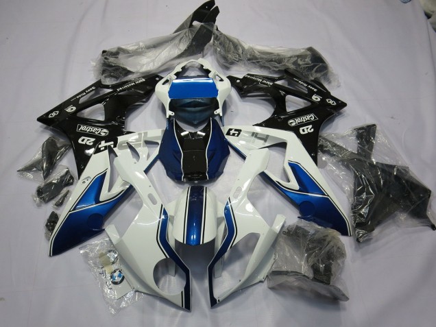 Alieno Blu & Bianco 09-14 S1000RR Carene Moto