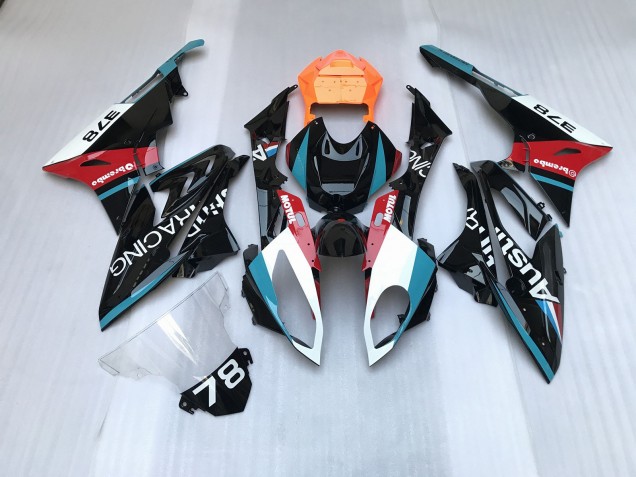 Alieno Blu & Bianco 09-14 S1000RR Carene Moto