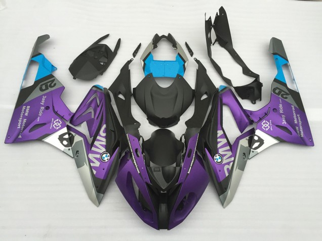Alieno Blu & Bianco 09-14 S1000RR Carene Moto