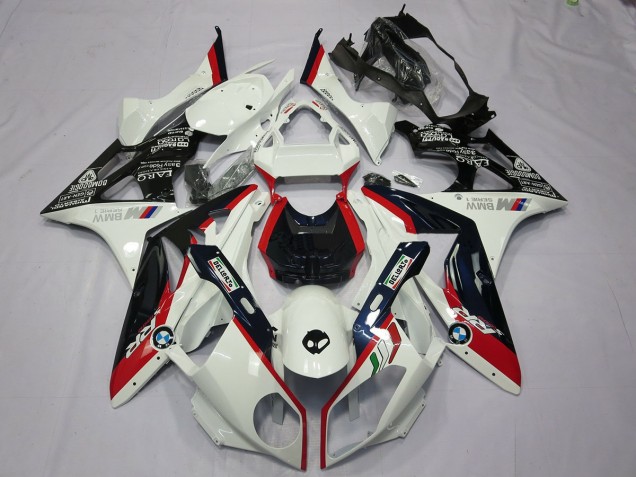 Alieno Blu & Bianco 09-14 S1000RR Carene Moto