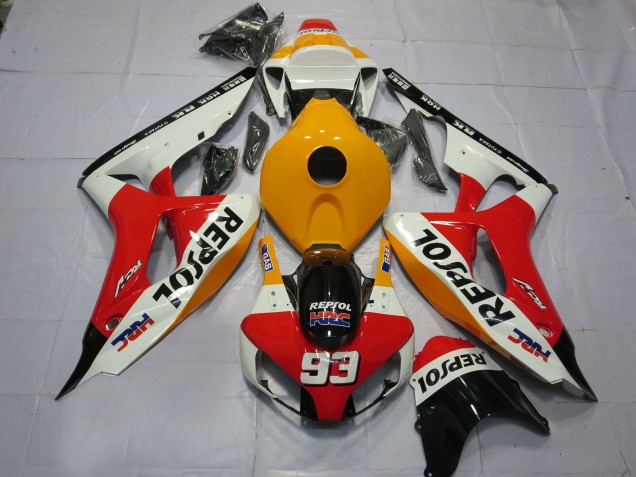 Arancio Chiaro Bianco Repsol 06-07 CBR1000RR Carene Moto