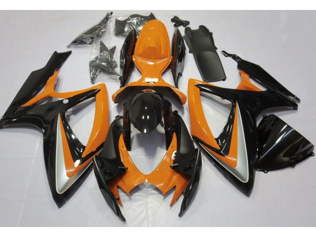 Arancio Lucido Rovinato 06-07 GSXR 600-750 Carene Moto
