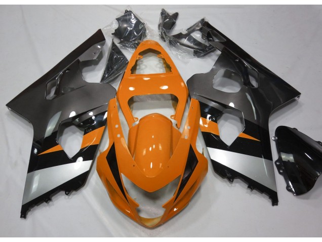 Arancione & Argento 04-05 GSXR 600-750 Carene Moto