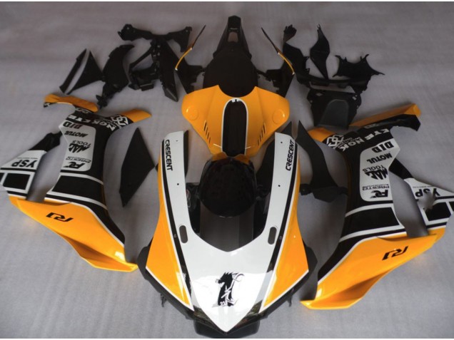 Arancione & Bianco 15-19 R1 Carene Moto