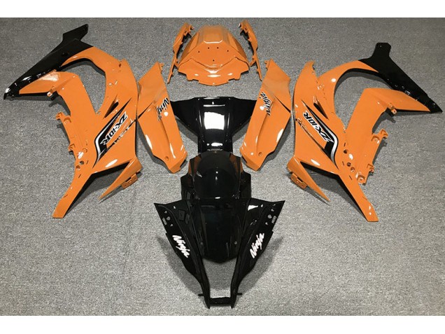 Arancione Lucido & Loghi 11-15 ZX10R Carene Moto