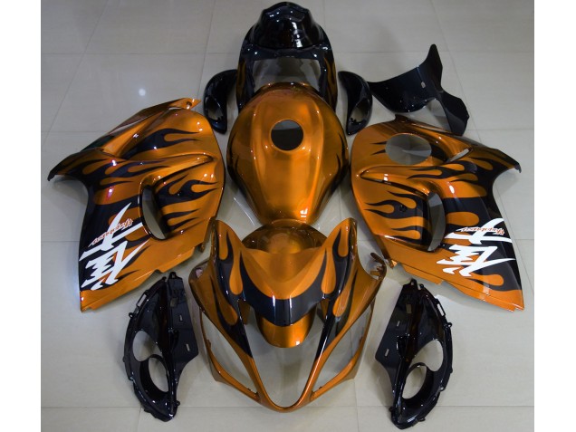 Arancione Lucido & Nero 08-20 GSXR 1300 Carene Moto