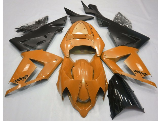 Arancione Perlato & Nero 04-05 ZX10R Carene Moto