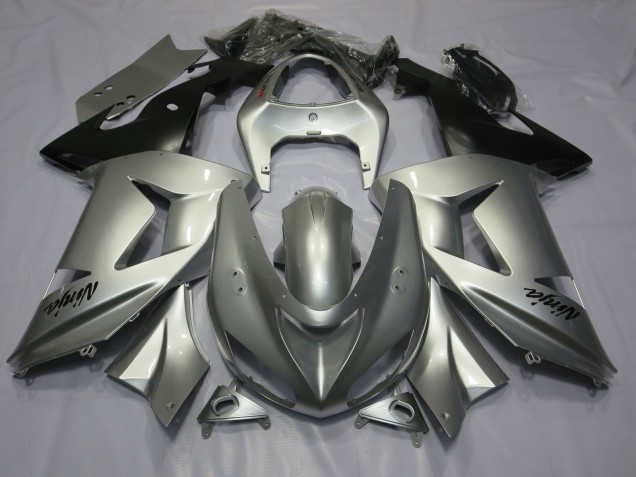 Argento 03-04 ZX6R Carene Moto