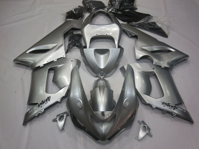 Argento 05-06 ZX6R Carene Moto