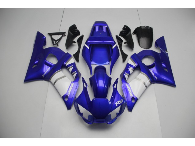 Argento Bianco & Blu 98-02 R6 Carene Moto
