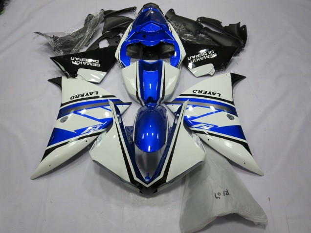 Argento Bianco Yamalube 12-14 R1 Carene Moto