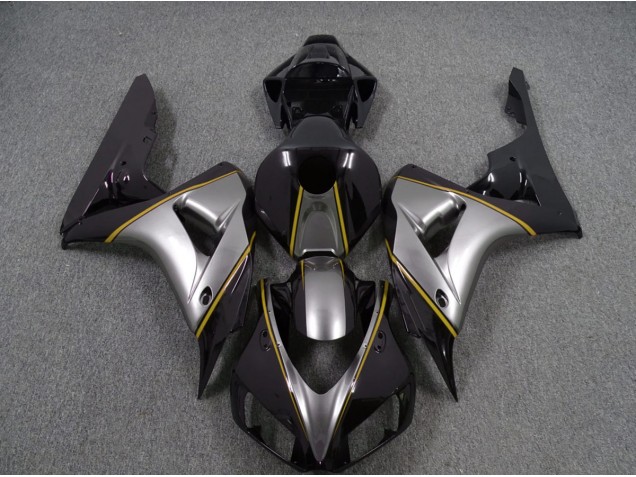 Argento Con Striscia Gialla 06-07 CBR1000RR Carene Moto