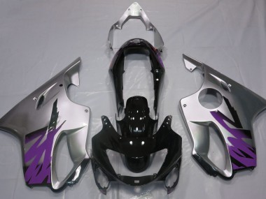 Acquista Argento Lucido & Viola 99-00 CBR600 F4 Carene Moto