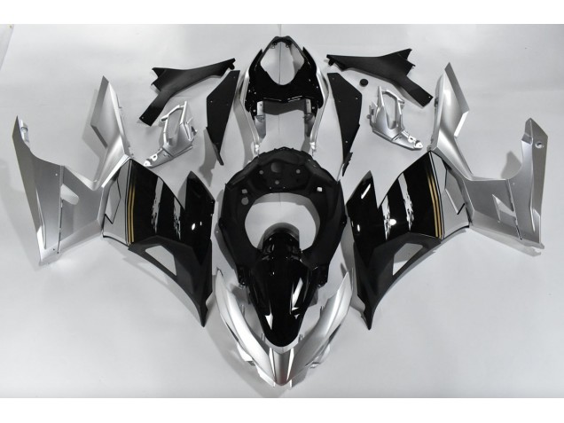 Argento & Nero 18-23 Ninja 400 Carene Moto