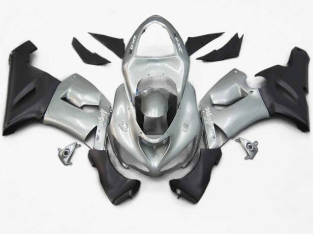 Argento Nero Opaco 05-06 ZX6R Carene Moto