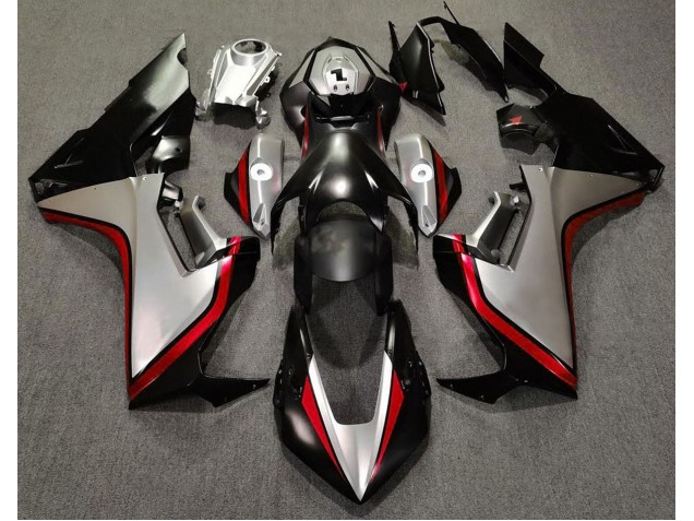 Argento & Nero & Rosso 17-23 CBR1000RR Carene Moto
