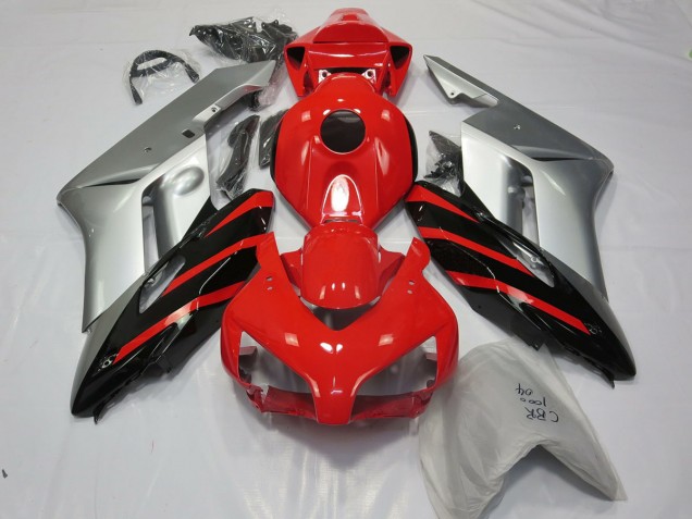 Argento Rosso & Nero 04-05 CBR1000RR Carene Moto