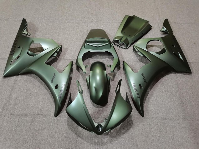 Army Green 03-04 R6 Carene Moto