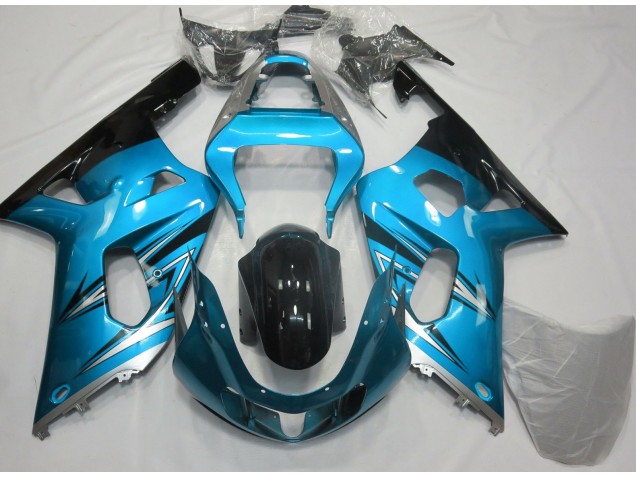 Azzurro & Argento 01-03 GSXR 600-750 Carene Moto