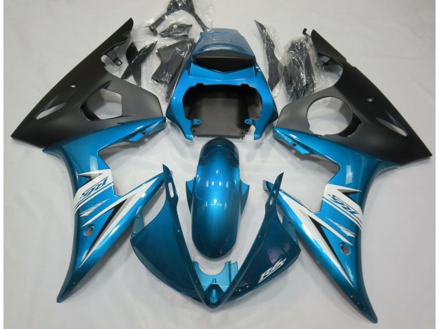 Azzurro & Bianco 03-04 R6 Carene Moto
