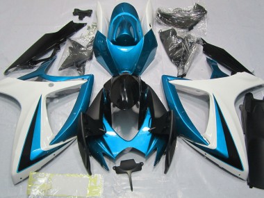 Acquista Azzurro & Bianco 06-07 GSXR 600-750 Carene Moto