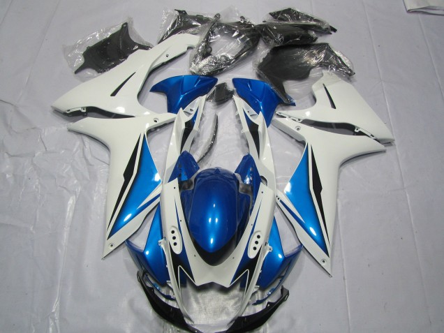 Azzurro & Bianco 11-24 GSXR 600-750 Carene Moto