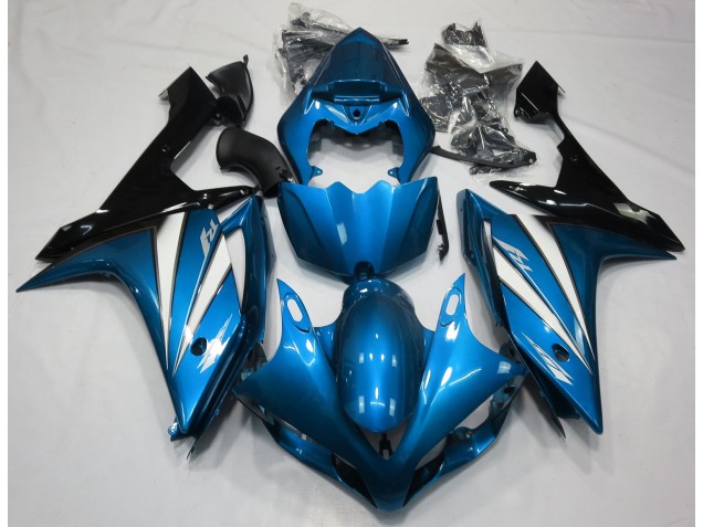 Azzurro Bianco & Nero 07-08 R1 Carene Moto