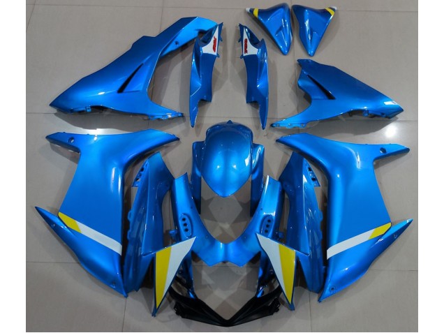 Azzurro Completamente Lucido 11-24 GSXR 600-750 Carene Moto