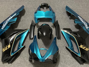 Acquista Azzurro Lucido & Nero 09-12 Daytona 675 Carene Moto