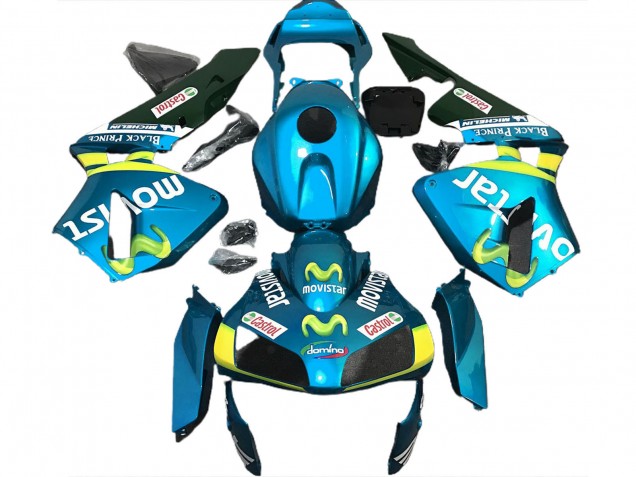 Azzurro Movistar 03-04 CBR600RR Carene Moto