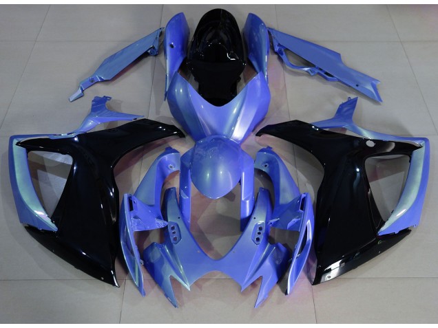 Azzurro & Nero 06-07 GSXR 600-750 Carene Moto