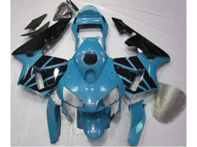 Azzurro & Nero Lucido 03-04 CBR600RR Carene Moto