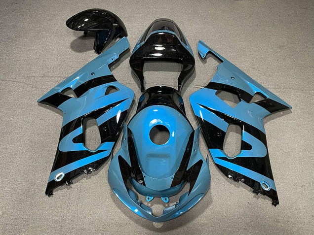 Azzurro Perlato & Nero 01-03 GSXR 600-750 Carene Moto