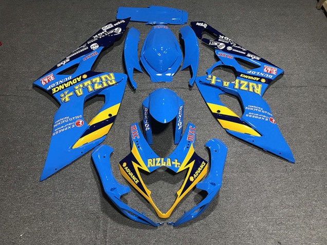 Azzurro Rizla 05-06 GSXR 1000 Carene Moto