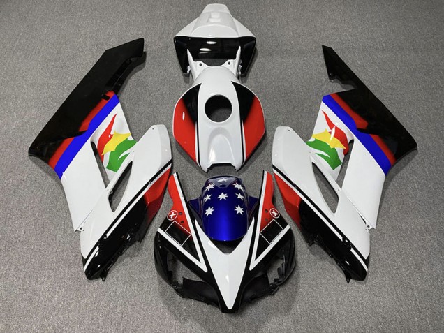 Bandiera Rossa & Blu 04-05 CBR1000RR Carene Moto