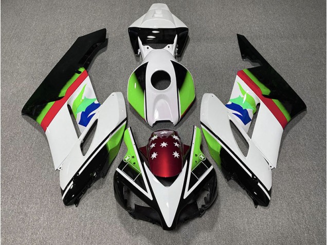 Bandiera Verde & Rossa 04-05 CBR1000RR Carene Moto