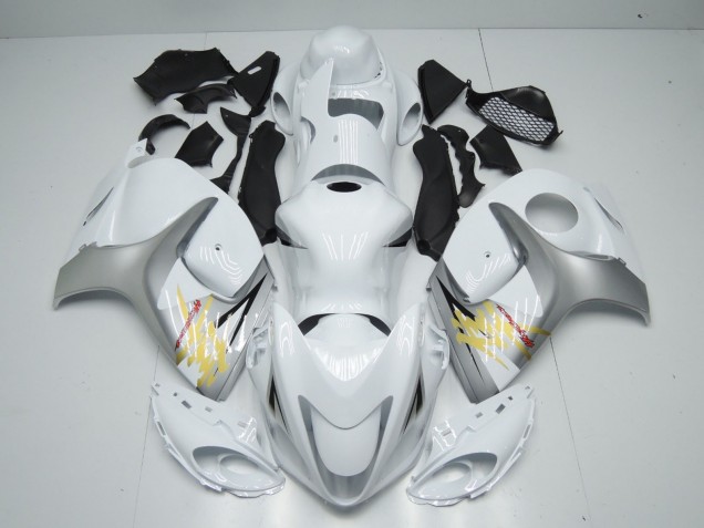 Bianco & Argento 08-20 GSXR 1300 Carene Moto