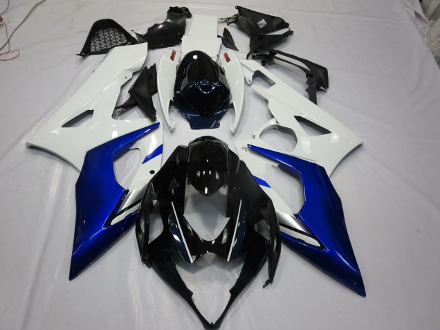 Bianco & Blu 05-06 GSXR 1000 Carene Moto