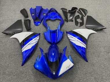 Acquista Bianco & Blu Lucido Con Parte Inferiore Nera 09-11 R1 Carene Moto